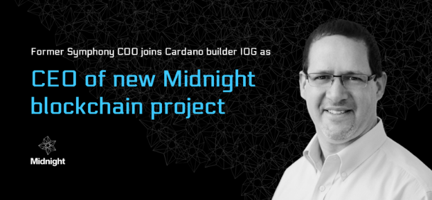 Cựu CEO của Symphony tham gia IOG, nhà xây dựng Cardano với tư cách là Giám đốc điều hành của dự án chuỗi khối Midnight mới